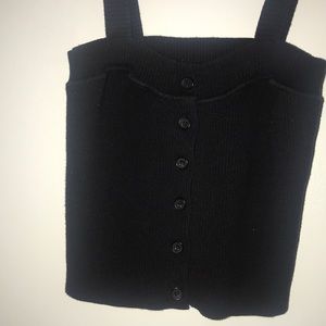 Brandy Melville button down tank